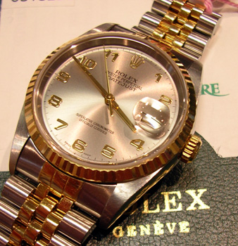 1992 Bicolour Datejust with original diamond dial and papers