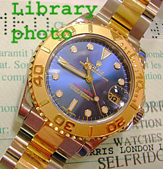 Approx 2001 mid-size bicolour Yachtmaster model 168623 with the most popular <b>