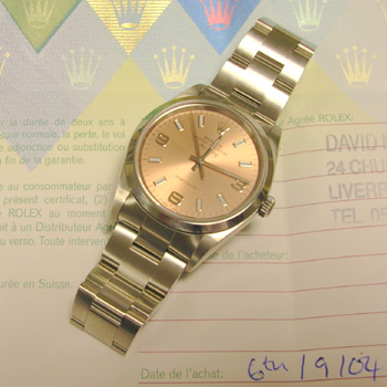 2004 ( latest model ) Air-King with box & papers, immaculate