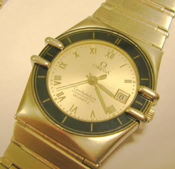Lady's steel <b>Omega</b> Constellation quartz, very smart and less than HALF th