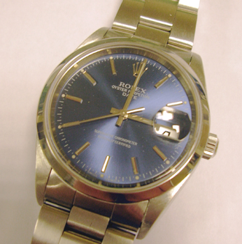 Steel Oyster Perpetual DATE supplied by Boodles in 1999. NEW equivalent is now £