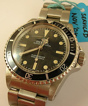 S/steel Sub model 5513, serviced Nov’04