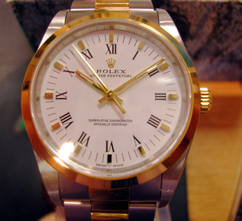 2003 Oyster Perpetual Non-Date, like new, box & papers