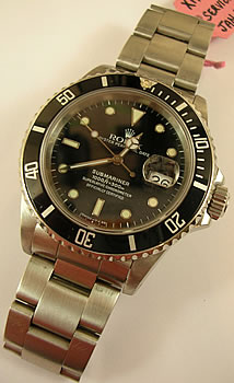 S/s Date Submariner, serviced January 2005.